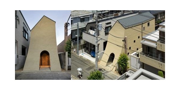 東京的錯(cuò)層式工作室，漫畫家“動(dòng)態(tài)”的房子