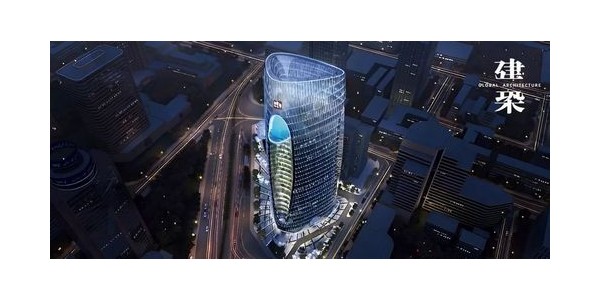 成都地標(biāo)性建筑，“天府之眼”，希爾頓頂奢酒店
