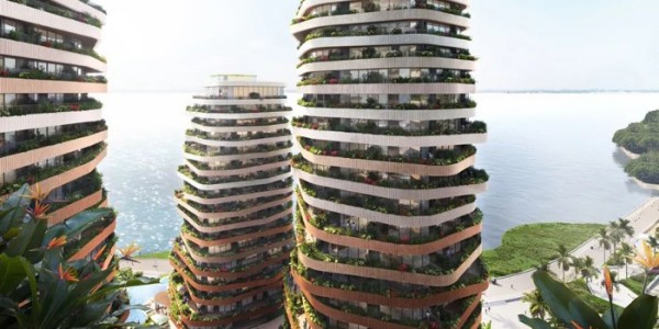 MVRDV 南美首個(gè)項(xiàng)目設(shè)計(jì)，六座住宅形成一個(gè)綠色山谷