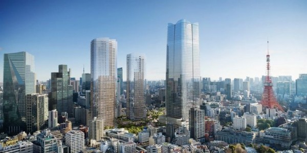 Pelli Clarke & Partners設計的日本第一高樓在東京封頂，將打造“城中之城”