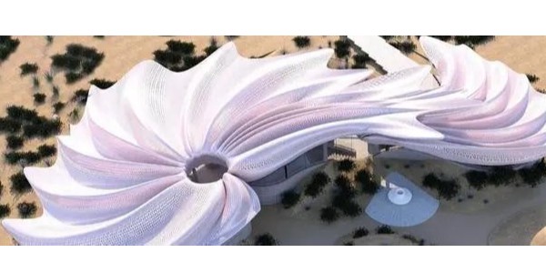 阿布扎比濕地游客中心設(shè)計(jì)方案，形如張開(kāi)的“翅膀” | ded studio